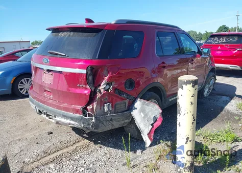 2017 Ford Explorer Xlt from USA, damaged, VIN 1FM5K8D86HGC84134